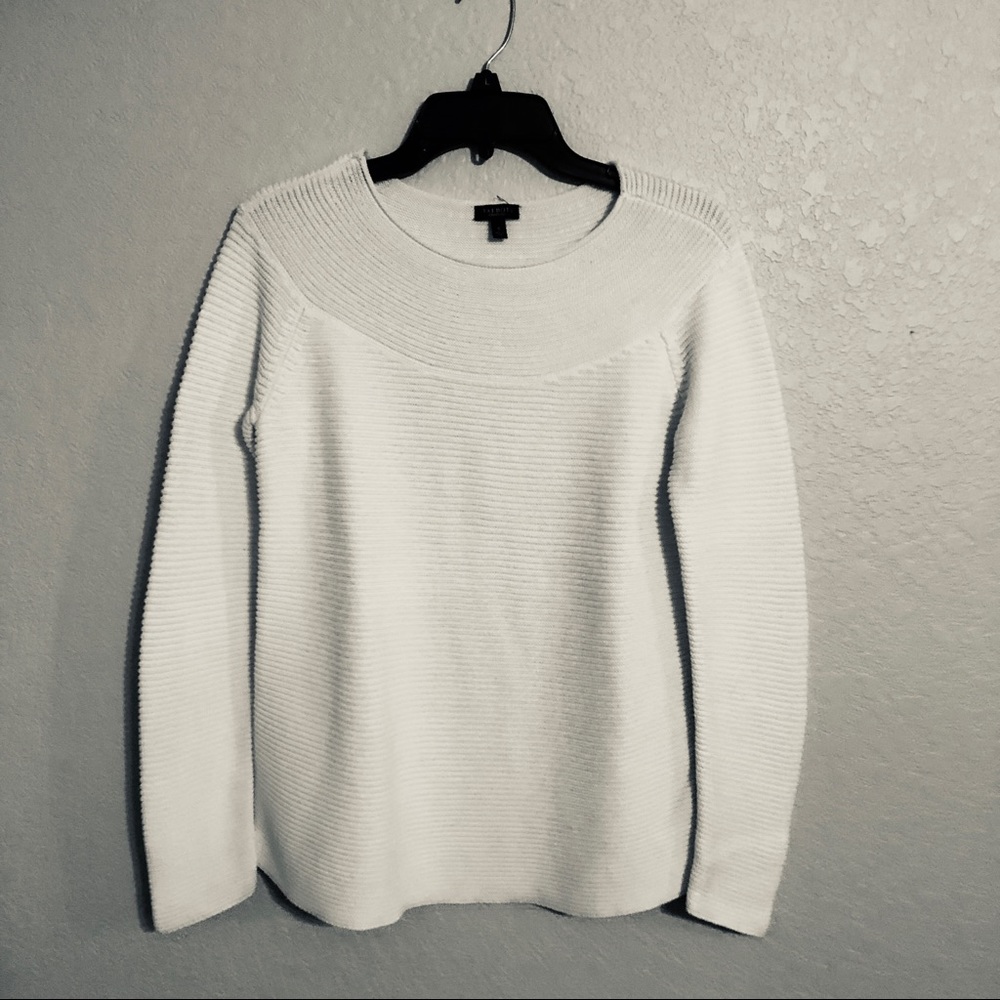 Talbots White LongSleeve Sweater